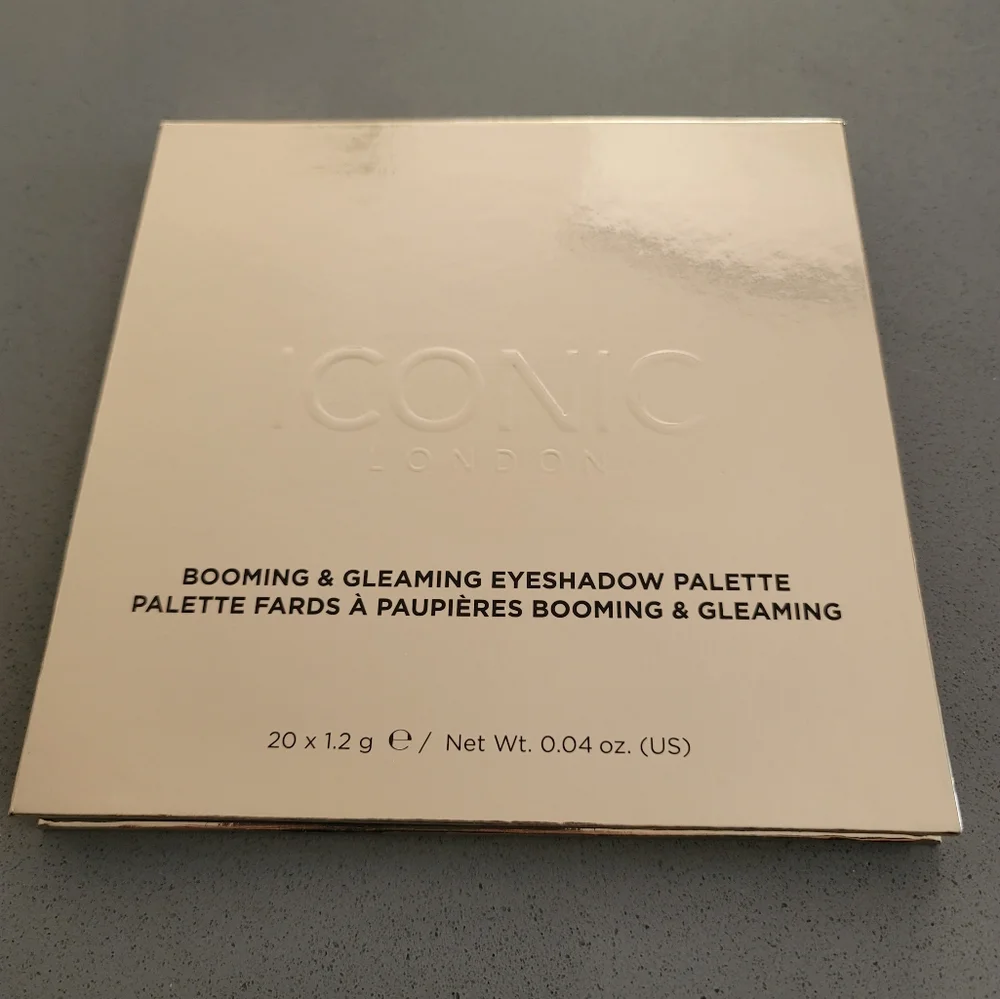 Iconic London | Booming & Gleaming Eyeshadow Palette NIB
